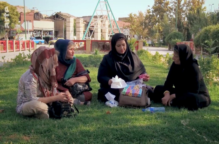 Second Chance documentary film on Arte TV about a social worker in Tehran, Iran